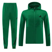 24/25 AM05 Green Hooded Jacket Tracksuit