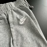 24/25 NK Grey Cotton shorts(002、前彩色标、全棉)