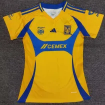 24/25 Tigres UANL Home Women Soccer Jersey（女）