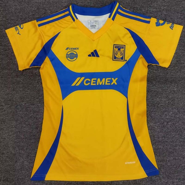 24/25 Tigres UANL Home Women Soccer Jersey（女）