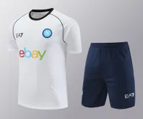 24/25 Napoli White Training Short Suit