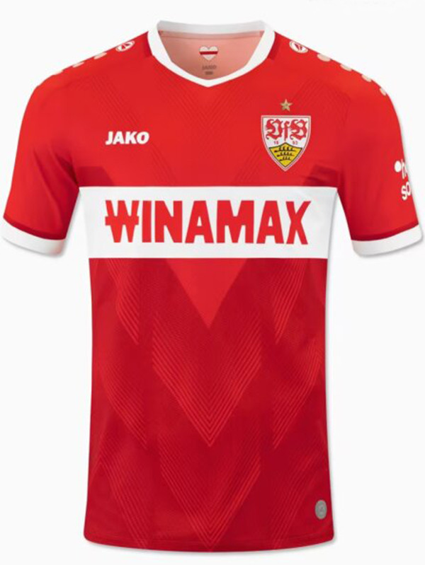 24/25 Stuttgart Away Fans Soccer Jersey