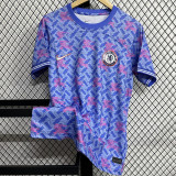 24 /25 CHE Flower Blue Joint Edition Fans Soccer Jersey