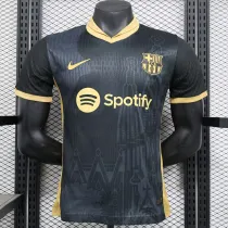 24/25 BAR Black(Spotify) Special Edition Player Version Soccer Jersey