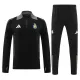 24/25 Al-Nassr Black Half Pull Tracksuit  (半拉链)