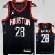 23/24 Rockets WAGNER #28 Black Top Quality Hot Pressing NBA Jersey (Trapeze Edition)飞人版