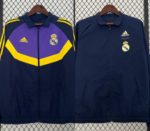 2024 RMA Dark Blue & Purple Double-Sided Embroidery Windbreaker (双面风衣)
