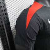 24/25 BAR Black  Player Version Training shirts(大胸花）