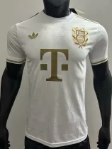 24/25 Bayern White 125th Anniversary Edition  Player Version Soccer Jersey