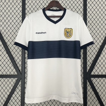 24/25 Ecuador White  Fans Soccer Jersey