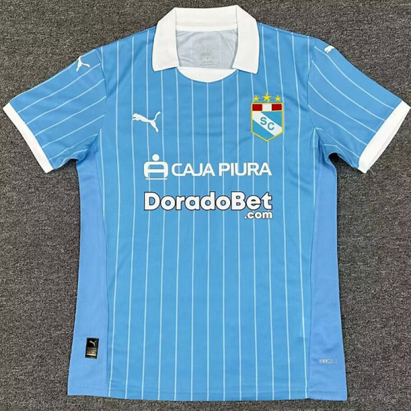 25/26 Sporting Cristal Home Fans Soccer Jersey 水晶体育