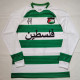 24/25 Palestino Deportivo White Green Pattern Long Sleeve Fans Soccer Jersey