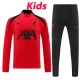 24/25  LIV Red Kids Half Pull Tracksuit  (童装、半拉链)