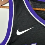 23/24 KINGS LAVINT # 8 Black Away  Top Quality Hot Pressing  Retro NBA Jersey