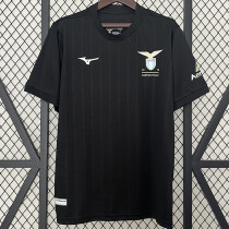 24/25 Lazio Black 50th Anniversary Edition Fans Soccer Jersey