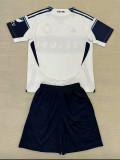 25/26 Vancouver Whitecaps Home Kids Soccer Jersey(带章）