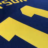 22/23 WARRIORS THOMPSON #11 Royal blue Top Quality Hot Pressing NBA Jersey (Trapeze Edition)