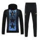 25/26 Argentina Black Hooded  Tracksuit