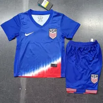 24/25 USA  Away Kids Soccer Jersey