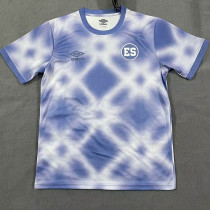 25/26  Salvador White Blue Edition Fans Soccer Jersey