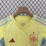 24/25  Spain Away Kids Soccer Jersey