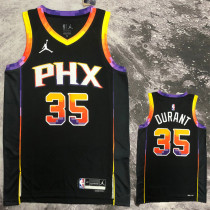 22/23 SUNS DURANT #35 Black Top Quality Hot Pressing NBA Jersey(Trapeze Edition)