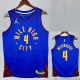 22/23 Nuggets # 4 Blue Flying ManTop Quality Hot Pressing NBA Jersey