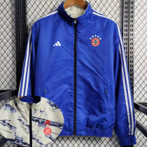 2023 Bayern Blue &Yellow Double Sided Windbreaker (双面风衣)