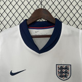2024 England Home Women Fans Soccer Jersey(女）