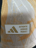 24/25 RMA  Apricot Colored Golden Dragon  Player Version Soccer Jersey