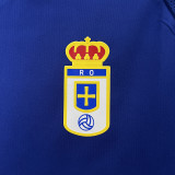 24/25 Real Oviedo Home Fans Soccer Jersey