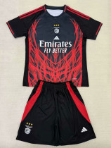 25/26  Benfica  Concept Edition Black Kids Soccer Jersey