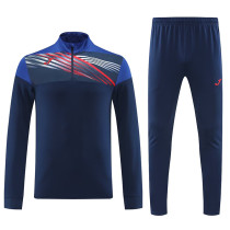 24/25 JO Sapphire Blue Half Zipper Sportswear # 810宝蓝(半拉链)