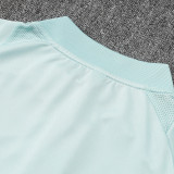 25/26 Cruzeiro Light Green Half Pull Tracksuit # B990 (半拉链)