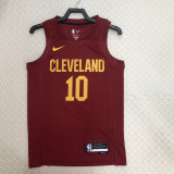 22/23 Cleveland Cavaliers CARLAND #10 Red Top Quality Hot Pressing NBA Jersey