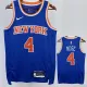 22/23 KNICKS ROSE #4 Blue Top Quality Hot Pressing NBA Jersey