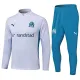24/25 Marseille White Half Pull Tracksuit  (半拉链)