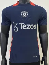 24/25  Man Utd Royal Blue Player Version Training Shirts