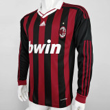 2009/2010 ACM Home Long Sleeve Retro Soccer Jersey (长袖)