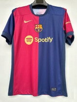 24/25 BAR Home 1:1 Fans Soccer Jersey ('Spotify')（欧冠主场）