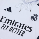 24/25 RMA White Hooded  Tracksuit(白色宝蓝裤）