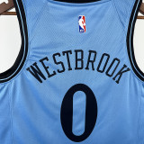 24/25 Clippers WESTBROOK # 0 City Edition Top Quality Hot Pressing NBA Jersey