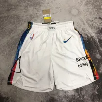 22/23 NETS White City Edition Top Quality NBA Pants