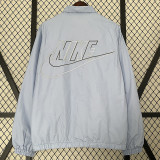2024 New NK  Grey Windbreaker(背上带字、灰色）
