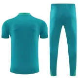 25/26 Portugal Green Polo Collar Pants Set