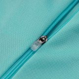 24/25 Man Utd Light Green Half Pull Tracksuit  (半拉链)