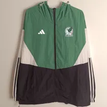 25/26  Mexico Green Hooded  Windbreaker