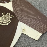 24/25  Corinthians Black Training Short Suit
