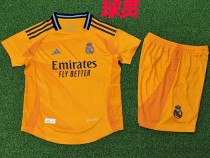 24/25 RMA Away Kids Player Version Soccer Jersey