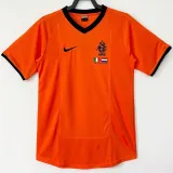 2000 Netherlands Home Retro Soccer Jersey